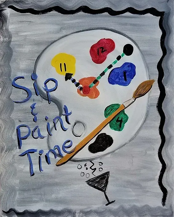 055 - Sip and Paint Time